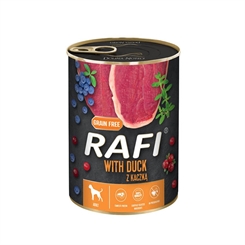 RAFI Adult - And Blåbær og Tranebær 400g dåse 